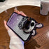 Glitter Gradient Cartoon Rabbit Phone Case - Cute Cover for iPhone 14, 13, 12 Pro Max - Touchy Style .