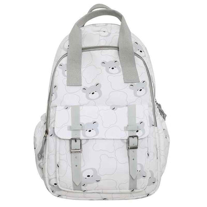 GM1242 Girl Cartoon Printing Cool Backpack: Travel School Nylon - Touchy Style