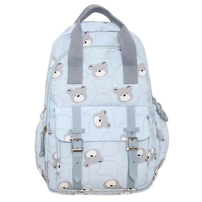 GM1242 Girl Cartoon Printing Cool Backpack: Travel School Nylon - Touchy Style