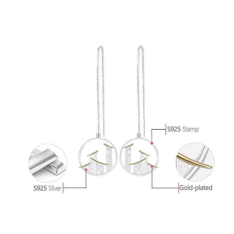 GM1253 Chinese Architectural Dangle Earrings: 925 Sterling Silver Charm Jewelry - Touchy Style