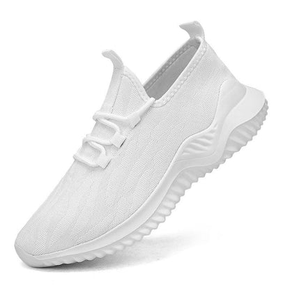 Black Casual Sportswear Round Sport Breathable Sneakers