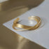 Gold Plated Mobius Bracelet Charm Jewelry R128 - Women&