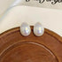 GQ131 Water Drop Pearl Stud Earrings - Fashionable Charm Jewelry - Touchy Style