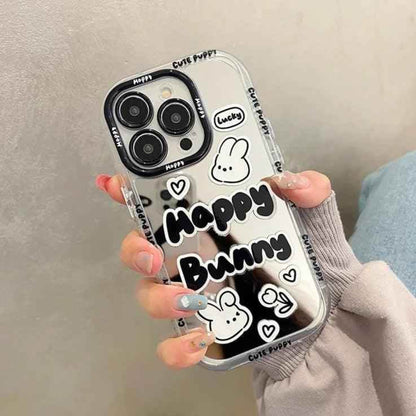 Graffiti Puppy - Cute Phone Case JCPC For iPhone 15, 14, 13, 11, 12 Pro Max, XS, XR, X, and 15 Plus - Touchy Style