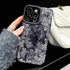 Gray Flowers Pattern - Cute Phone Case For iPhone 15, 14, 13, 12, 11 Pro Max, 7, 8 Plus X XS XR - Touchy Style