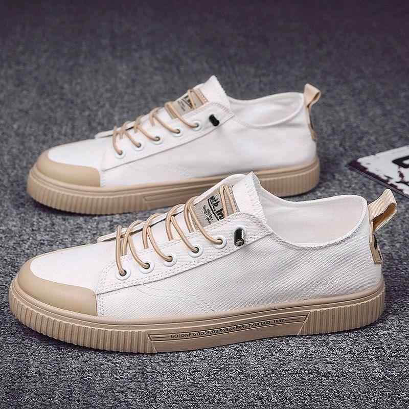 Men Canvas Shoes Unisex Classic Flats Skateboard Sneakers Trainers Designer Luxury Walking Casual Shoes - Touchy Style .