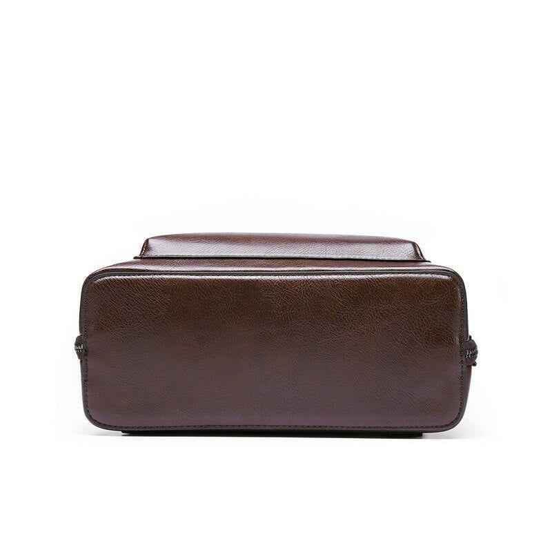 GV325 Cool Leather Fashion Casual Backpack - Large Capacity, Quality - Touchy Style