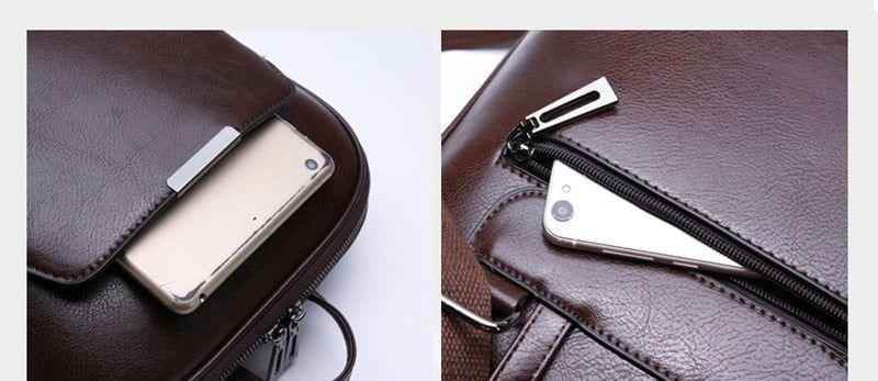 GV325 Cool Leather Fashion Casual Backpack - Large Capacity, Quality - Touchy Style