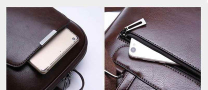 GV325 Cool Leather Fashion Casual Backpack - Large Capacity, Quality - Touchy Style