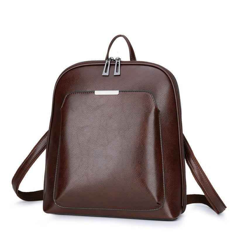 GV325 Cool Leather Fashion Casual Backpack - Large Capacity, Quality - Touchy Style
