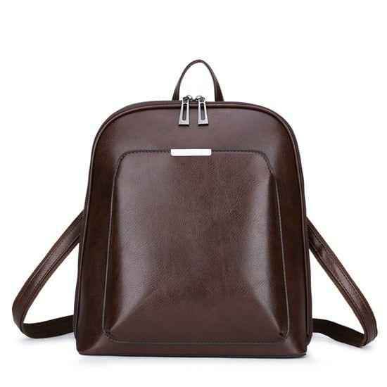 GV325 Cool Leather Fashion Casual Backpack - Large Capacity, Quality - Touchy Style