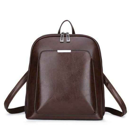 GV325 Cool Leather Fashion Casual Backpack - Large Capacity, Quality - Touchy Style