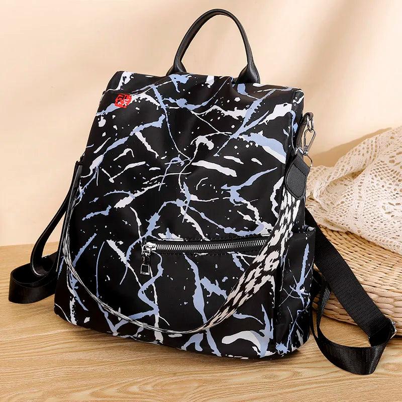 GZ229 Fashion Oxford Cool Waterproof Backpack for School and Travel - Touchy Style .