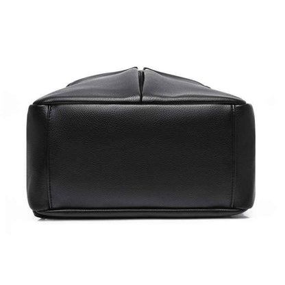 GZ259 Leather Cool Backpack - Soft Large Capacity School Bags for Teenage Girls - Touchy Style