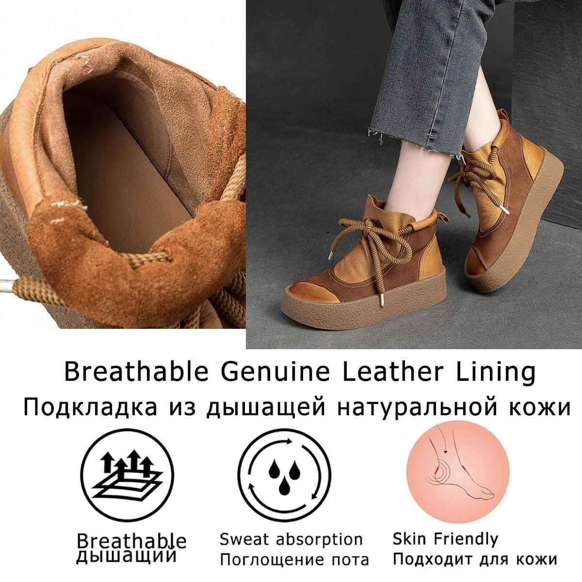 Handmade Leather Chelsea Ankle Boots for Women: AMV1218 Casual Shoes - Touchy Style