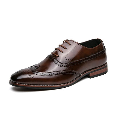Handmade Leather Oxford - Classic Men's Casual Shoes WX244
