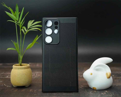 Heat Dissipation Breathe Cute Phone Case for Galaxy S20, S21 FE, S22 Plus, S23 Ultra, and Note 10, 20 - Touchy Style