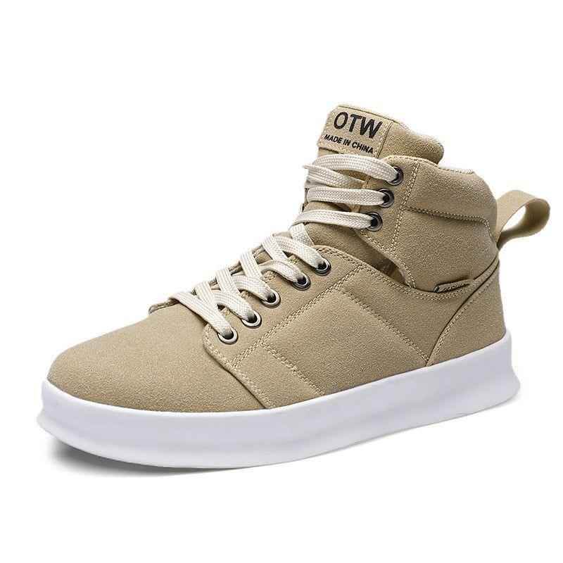 High-top Canvas Breathable - Fashionable Men&