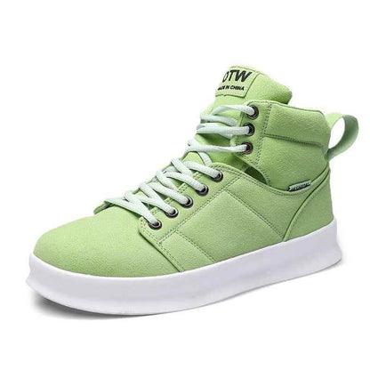 High-top Canvas Breathable - Fashionable Men&