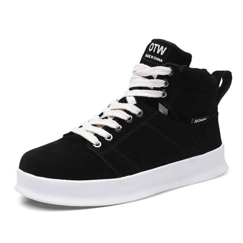 High-top Canvas Breathable - Fashionable Men&