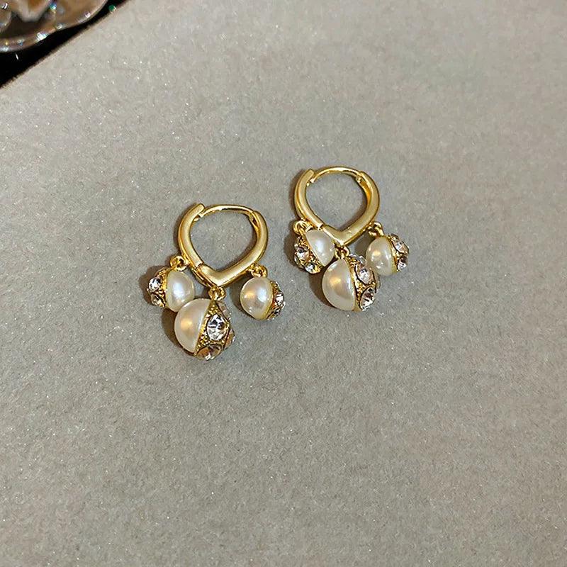 Honeycomb Ball Drop Earrings Charm Jewelry ECJTX06 - Touchy Style .