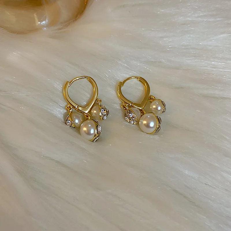 Honeycomb Ball Drop Earrings Charm Jewelry ECJTX06 - Touchy Style .