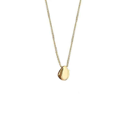 Irregular Matte Geometric Pendant NecklaceCharm Jewelry NCJOI02 - Touchy Style