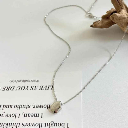 Irregular Matte Geometric Pendant NecklaceCharm Jewelry NCJOI02 - Touchy Style .