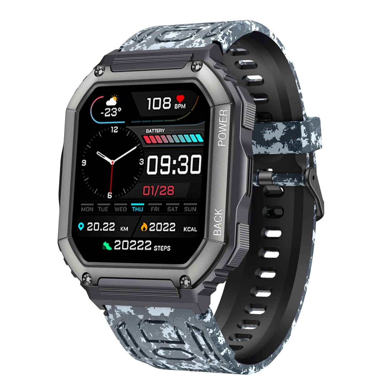K55 Smartwatch: The Smartwatch for Men Who Want It All - Touchy Style