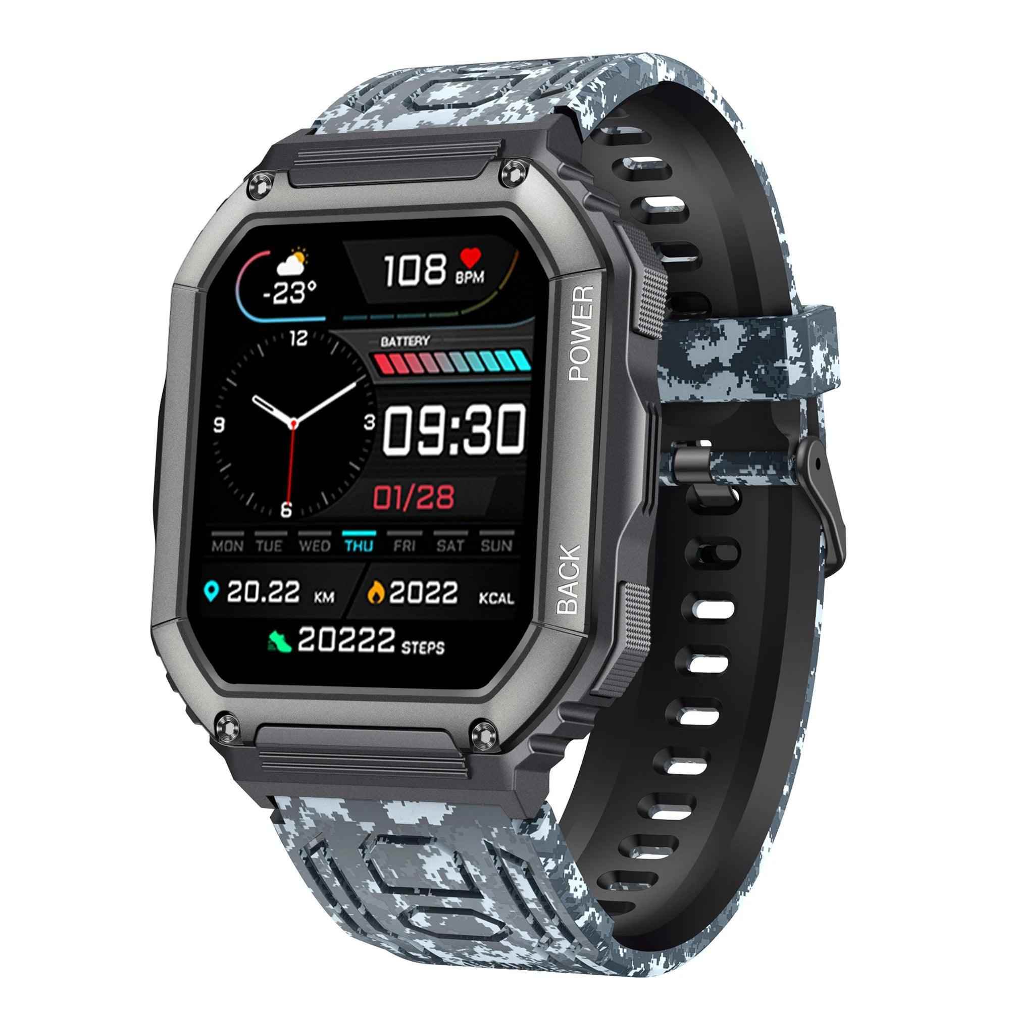 K55 Smartwatch: The Smartwatch for Men Who Want It All - Touchy Style