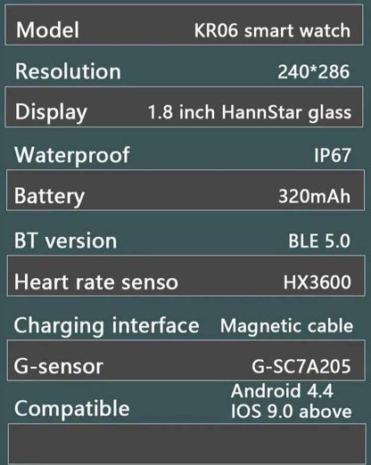 K55 Smartwatch: The Smartwatch for Men Who Want It All - Touchy Style