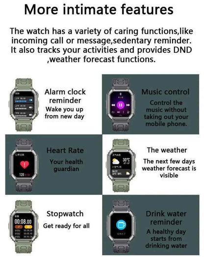 K55 Smartwatch: The Smartwatch for Men Who Want It All - Touchy Style