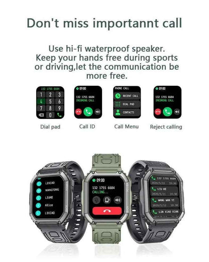 K55 Smartwatch: The Smartwatch for Men Who Want It All - Touchy Style