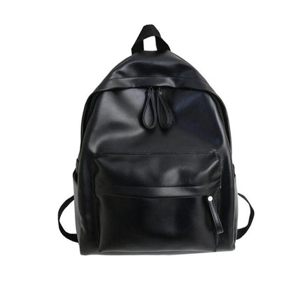 Large Capacity Leather School Bags - Teenager Cool Backpack WV1248 - Touchy Style
