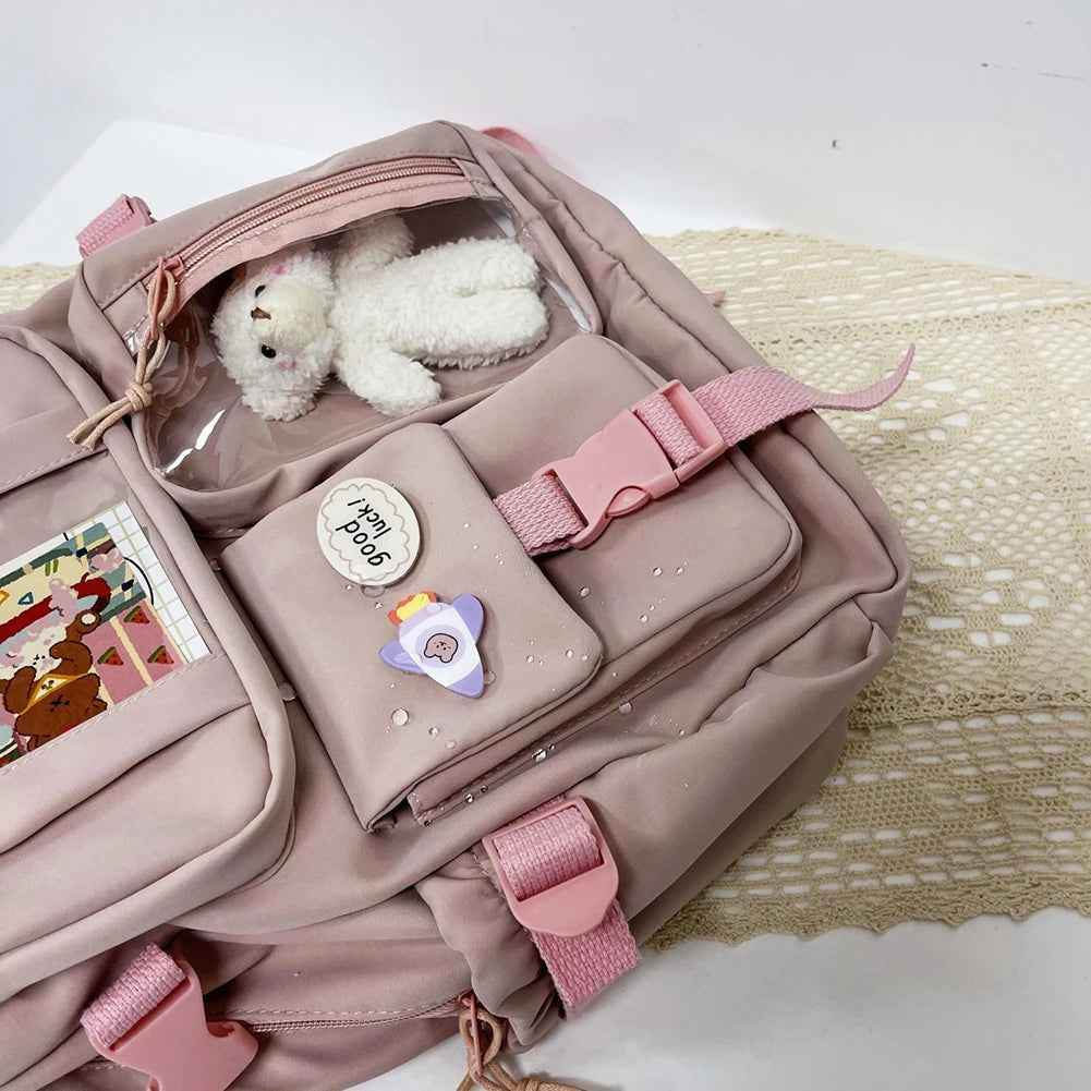Large Capacity Travel Cool Backpack CBA30 Multi-pocket College Laptop School Bags - Touchy Style
