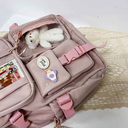 Large Capacity Travel Cool Backpack CBA30 Multi-pocket College Laptop School Bags - Touchy Style