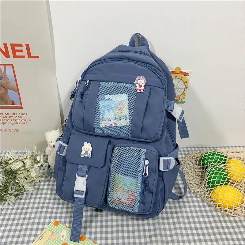 Large Capacity Travel Cool Backpack CBA30 Multi-pocket College Laptop School Bags - Touchy Style .