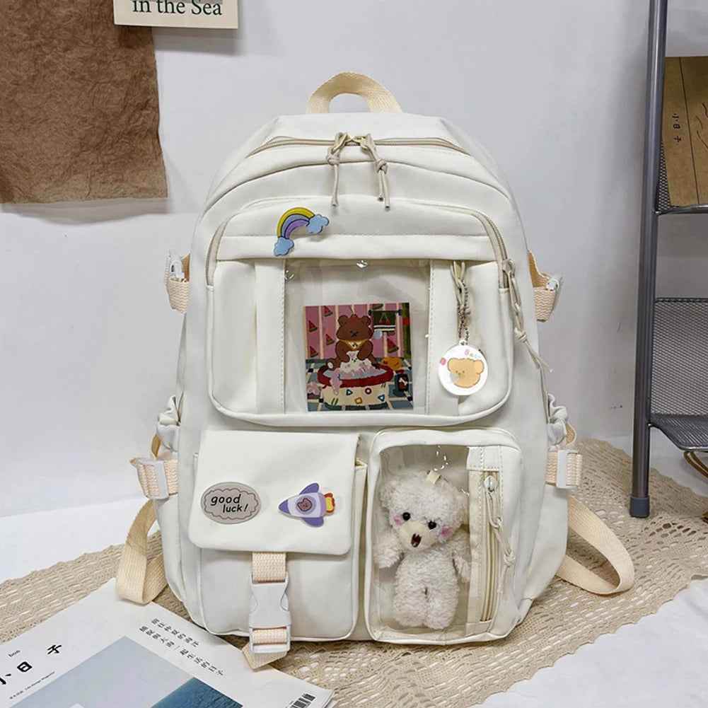 Large Capacity Travel Cool Backpack CBA30 Multi-pocket College Laptop School Bags - Touchy Style
