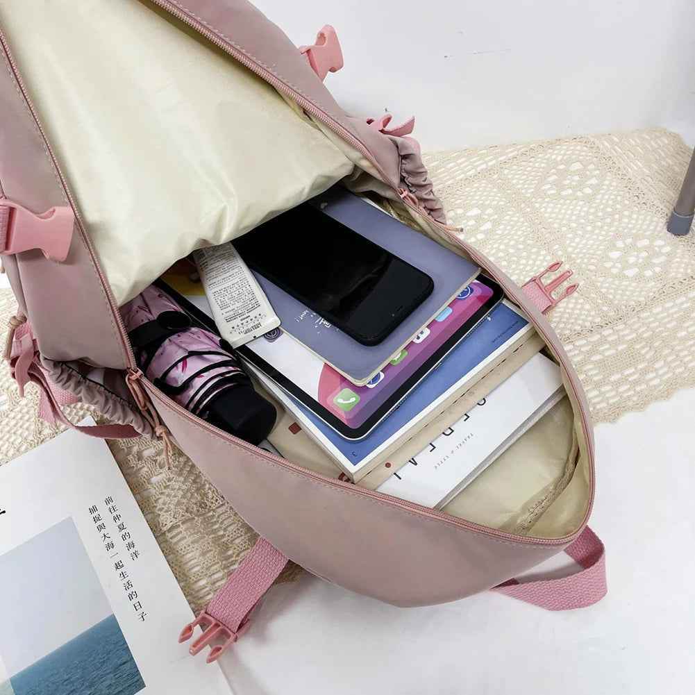 Large Capacity Travel Cool Backpack CBA30 Multi-pocket College Laptop School Bags - Touchy Style