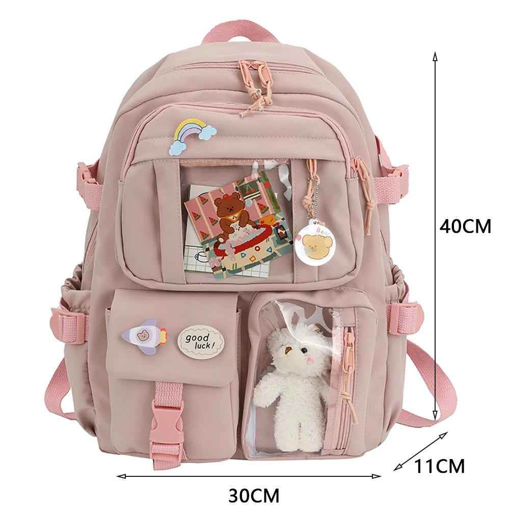 Large Capacity Travel Cool Backpack CBA30 Multi-pocket College Laptop School Bags - Touchy Style .