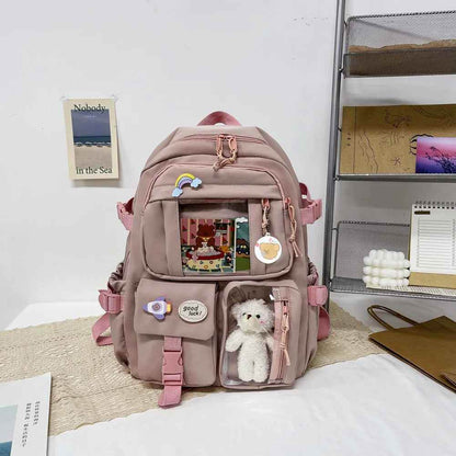 Large Capacity Travel Cool Backpack CBA30 Multi-pocket College Laptop School Bags - Touchy Style