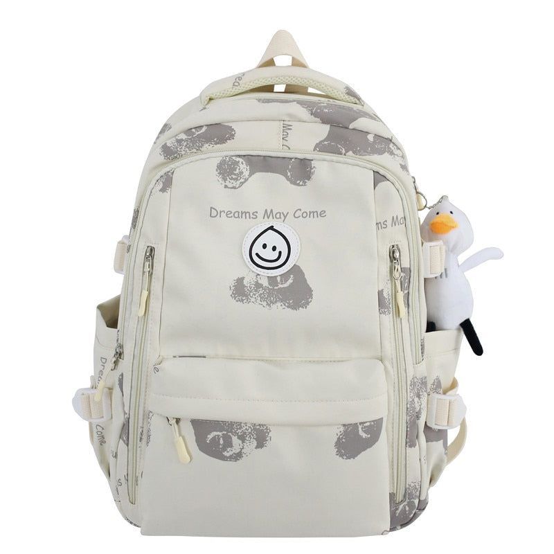 Large Cool College Backpack - Nylon Fashion Leisure Bag - Laptop Backpack RC330 - Touchy Style .