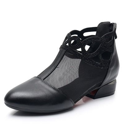 Leather Ankle Boots: Women&