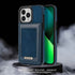 Leather Card Holder Phone Cases for iPhone 13 Pro Max, 14, 12, Mini, 11, X, XS, 7, 8 Plus, 6, 6s, SE 2022(1) - Touchy Style