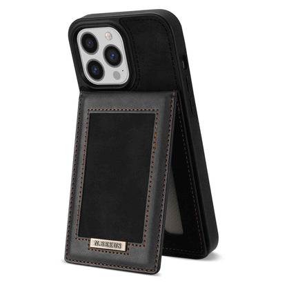Leather Card Holder Phone Cases for iPhone 13 Pro Max, 14, 12, Mini, 11, X, XS, 7, 8 Plus, 6, 6s, SE 2022(1) - Touchy Style