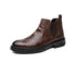 Leather Chelsea Ankle Boots - Men&