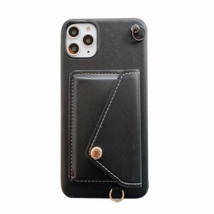 Leather Envelope Wallet Cute Phone Cases For iPhone13 12 Pro Max 12 Mini 11 Pro 6 6s 7 8 Plus SE 2020 X XR XS Max (A) - Touchy Style .