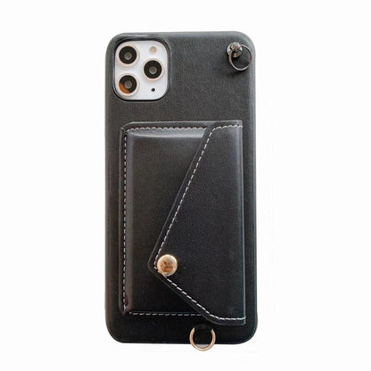 Leather Envelope Wallet Cute Phone Cases For iPhone13 12 Pro Max 12 Mini 11 Pro 6 6s 7 8 Plus SE 2020 X XR XS Max (B) - Touchy Style .