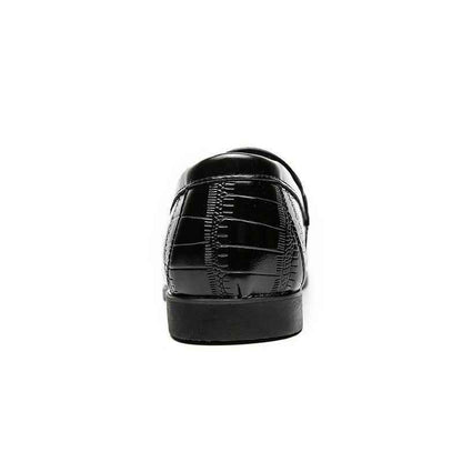 Leather Formal Loafers - Men&