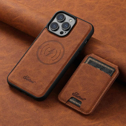 Leather Wallet ACPC317 Cute Phone Case For iPhone 12, 13, 14, and 15 Pro Max Plus - Magnetic Pocket - Touchy Style